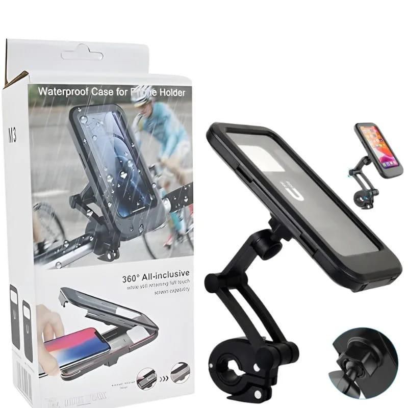 360° Waterproof Bike Phone Holder