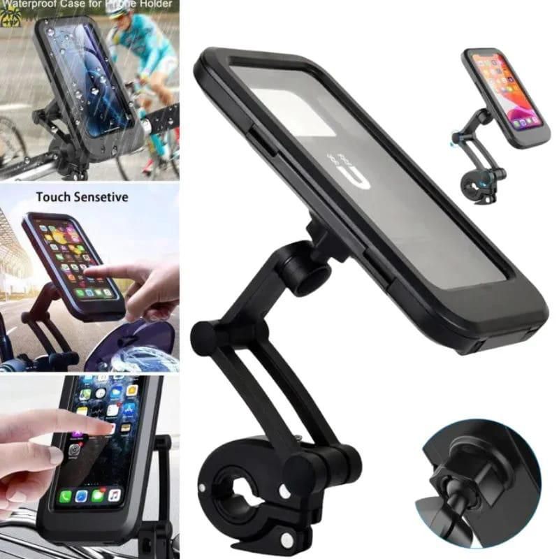 360° Waterproof Bike Phone Holder