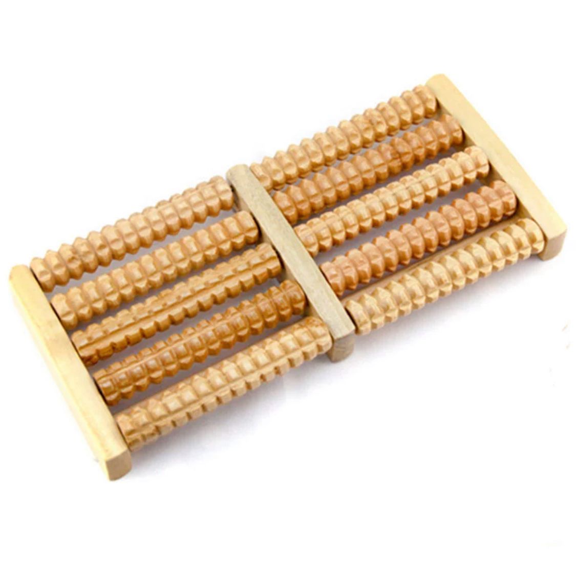 Messager Roller Stress Relief Wooden Roller Foot Messager