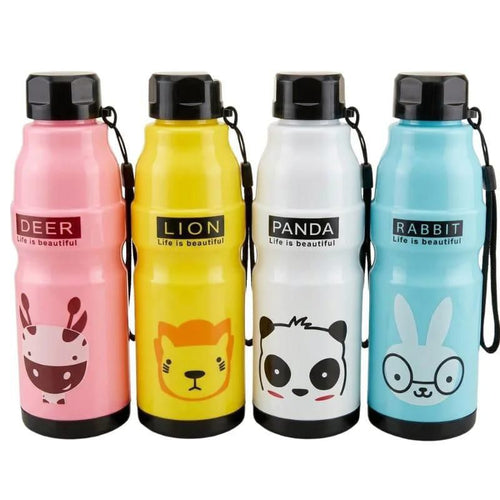 Cute Cartoon Kids Stainless Steel Water Bottle
