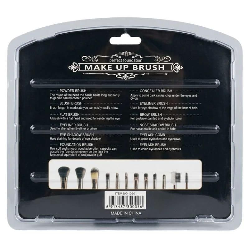 Professional Makeup Brush Set 12 Pieces
