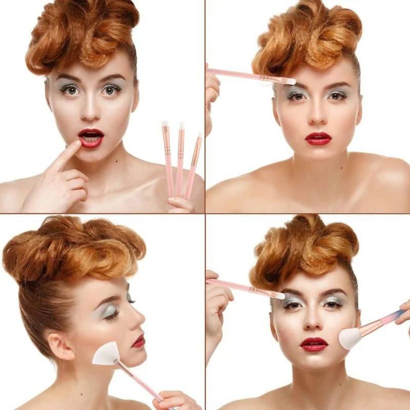 Professional Makeup Brush Set 12 Pieces