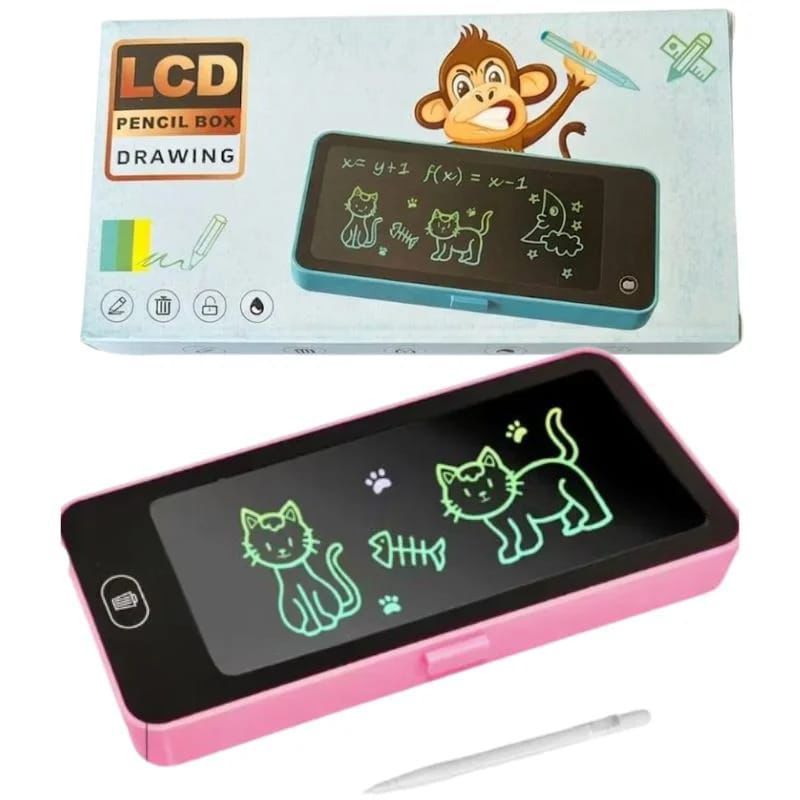 Kids Writing Tablet with Pencil Box