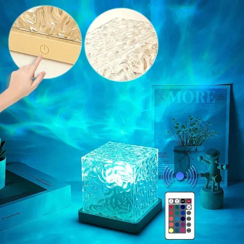 16 Colors Crystal Cube Ambient Light