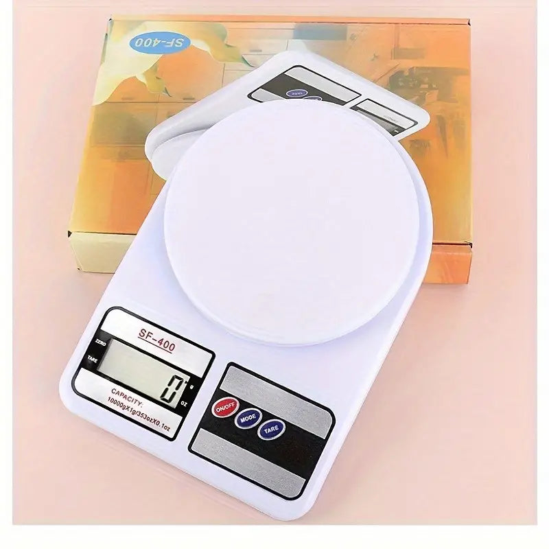 Digital Kitchen Weighing Scale  10kg Capacity  High-Precision LCD with Tare Function