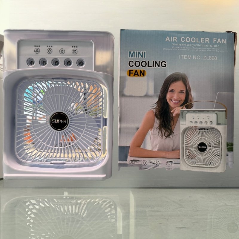10-Inch Large Portable Air Conditioner Fan