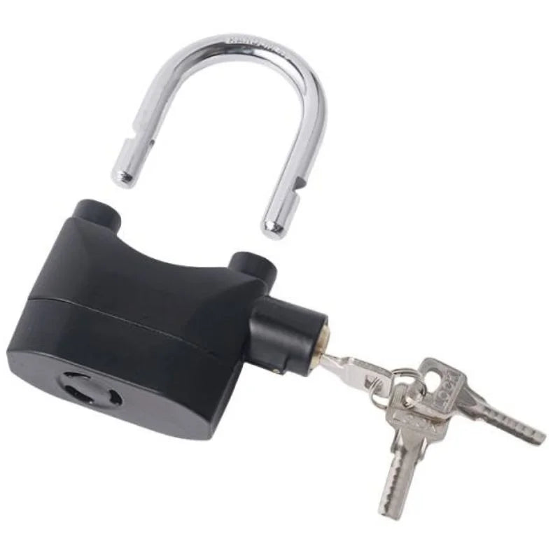 High-Security Gembok Alarm Lock - Waterproof Siren