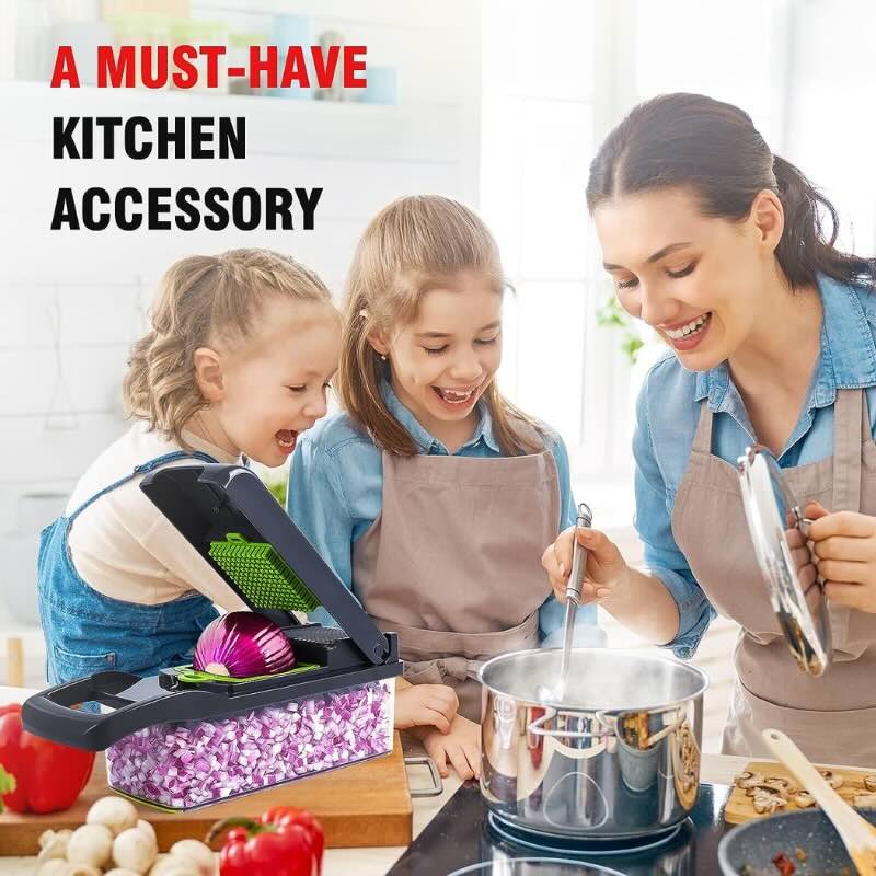 14-in-1 Mandoline Slicer & Vegetable Chopper