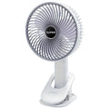 Rechargeable 3-in-1 Clip Fan | Handheld, Desktop & Wall Mounted Portable Fan with 3 Speed Modes