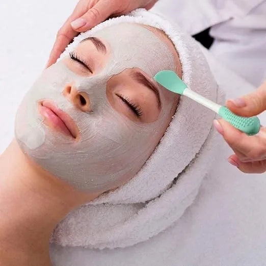 Double Ended Silicone Face Mask & Cleansing Brush