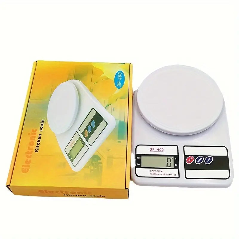 Digital Kitchen Weighing Scale  10kg Capacity  High-Precision LCD with Tare Function