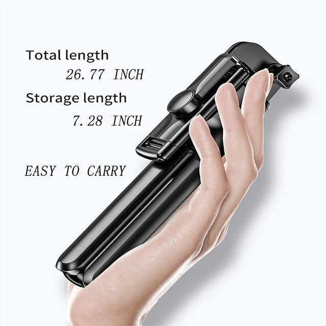 R1s Bluetooth Selfie Stick Tripod with Remote | 360°