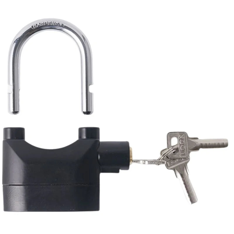 High-Security Gembok Alarm Lock - Waterproof Siren