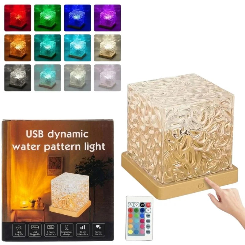 16 Colors Crystal Cube Ambient Light