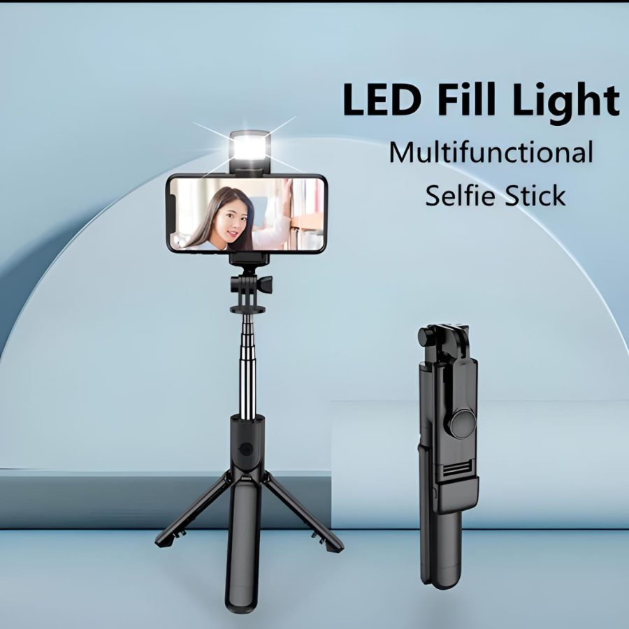 R1s Bluetooth Selfie Stick Tripod with Remote | 360°