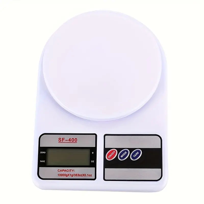 Digital Kitchen Weighing Scale  10kg Capacity  High-Precision LCD with Tare Function