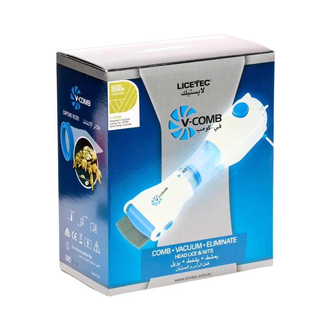Electric V-Comb Anti Lice Machine