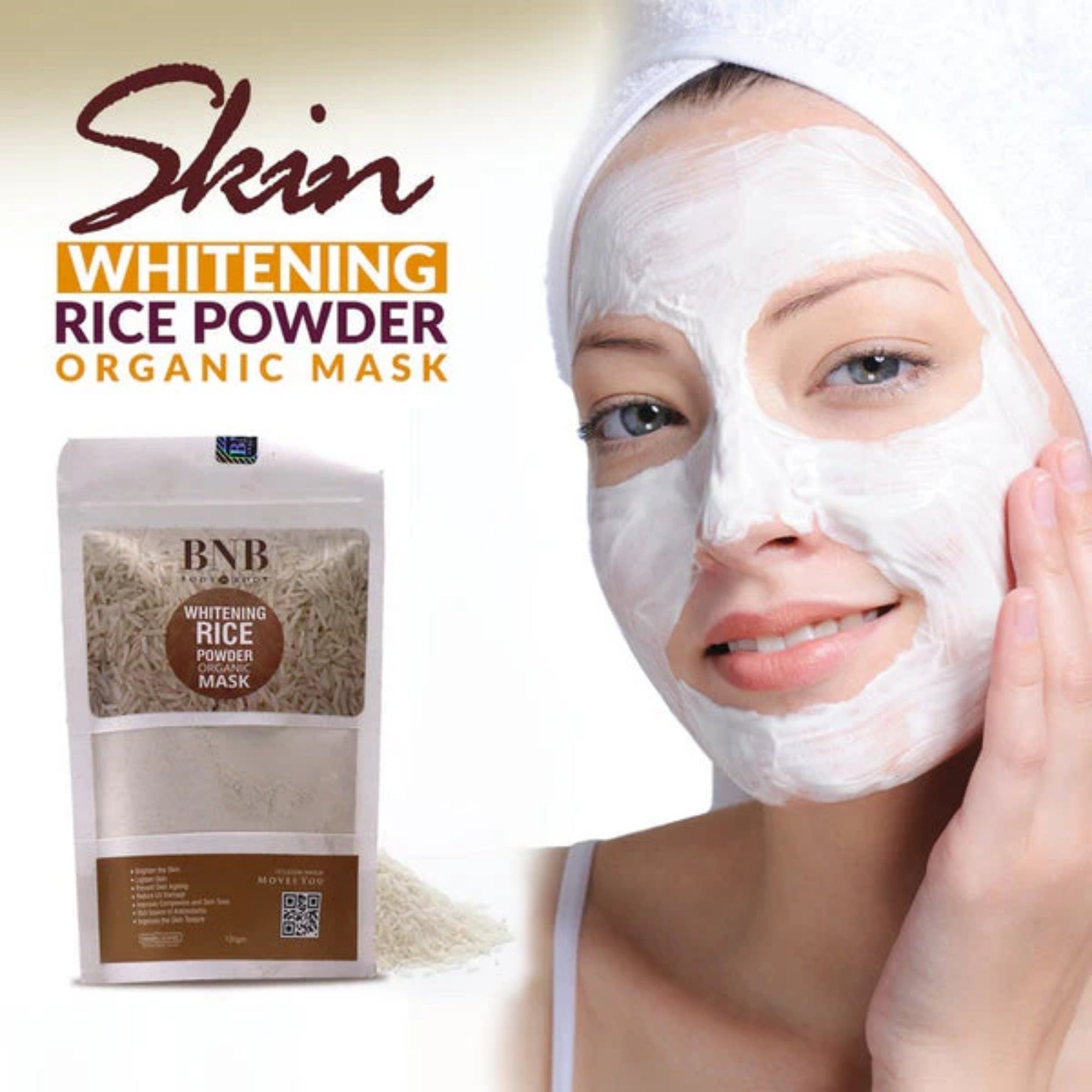 BNB Rice Extract Bright & Glow Facial Kit